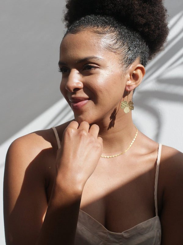 Maple Leaf Earrings - alternate