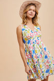 BOLD PRINT BUTTON DOWN MINI: MULTI