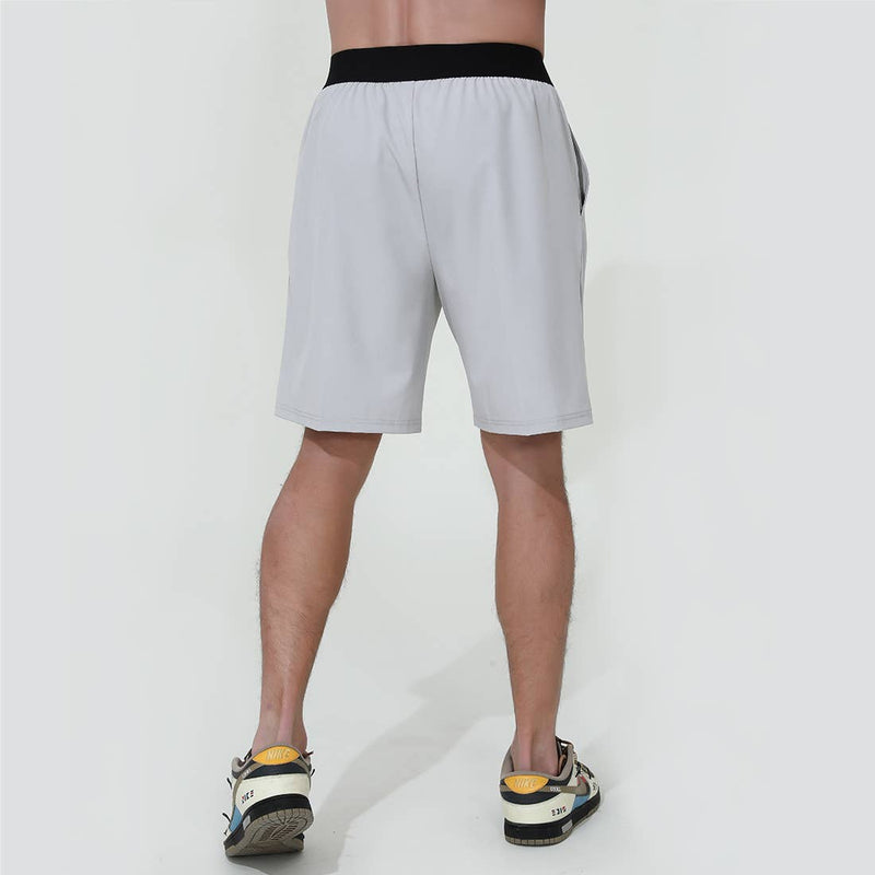 Man Side Pockets Breathable Quickly Dry Running Sport Shorts