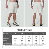 Man Elastic Waist Fitness Breathable Running Sport Shorts