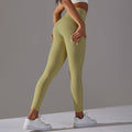 Women Sport Fitness  No Font Line Yoga Leggings