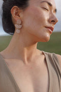 Mojave Geo Clay Earrings: Sand Dune