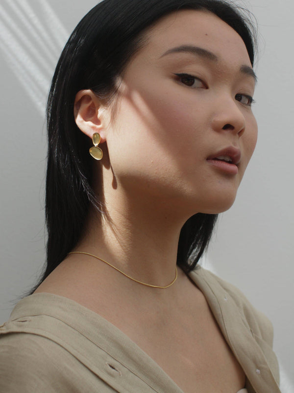 Luxe Gold Baubles Earrings - alternate