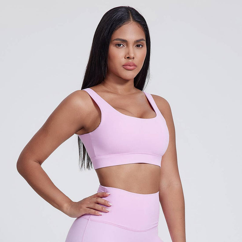 Women Beauty Back Mid-Support Sport Bra