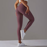 Women Sport Fitness  No Font Line Yoga Leggings