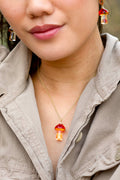Shroom Boom Necklace - 18K Gold Plated