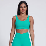 Women Beauty Back Mid-Support Sport Bra