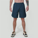 Man Elastic Waist Fitness Breathable Running Sport Shorts