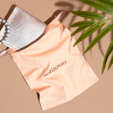 Gold Woven Straw Resort  Wristlet Clutch Pouch | Summer 2025