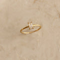 CZ Baguette Ring Six