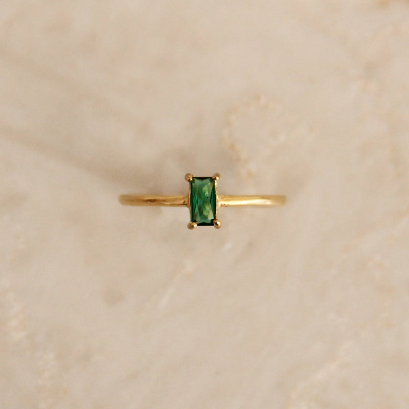 CZ Baguette Ring Eigth
