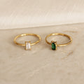 CZ Baguette Ring Six