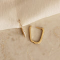 Elena Hoops Silver