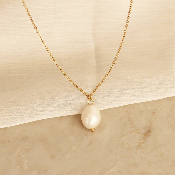 Pearl Pendant Necklace S - alternate