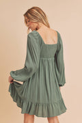 426AK Taya Dress: Eucalyptus Dress