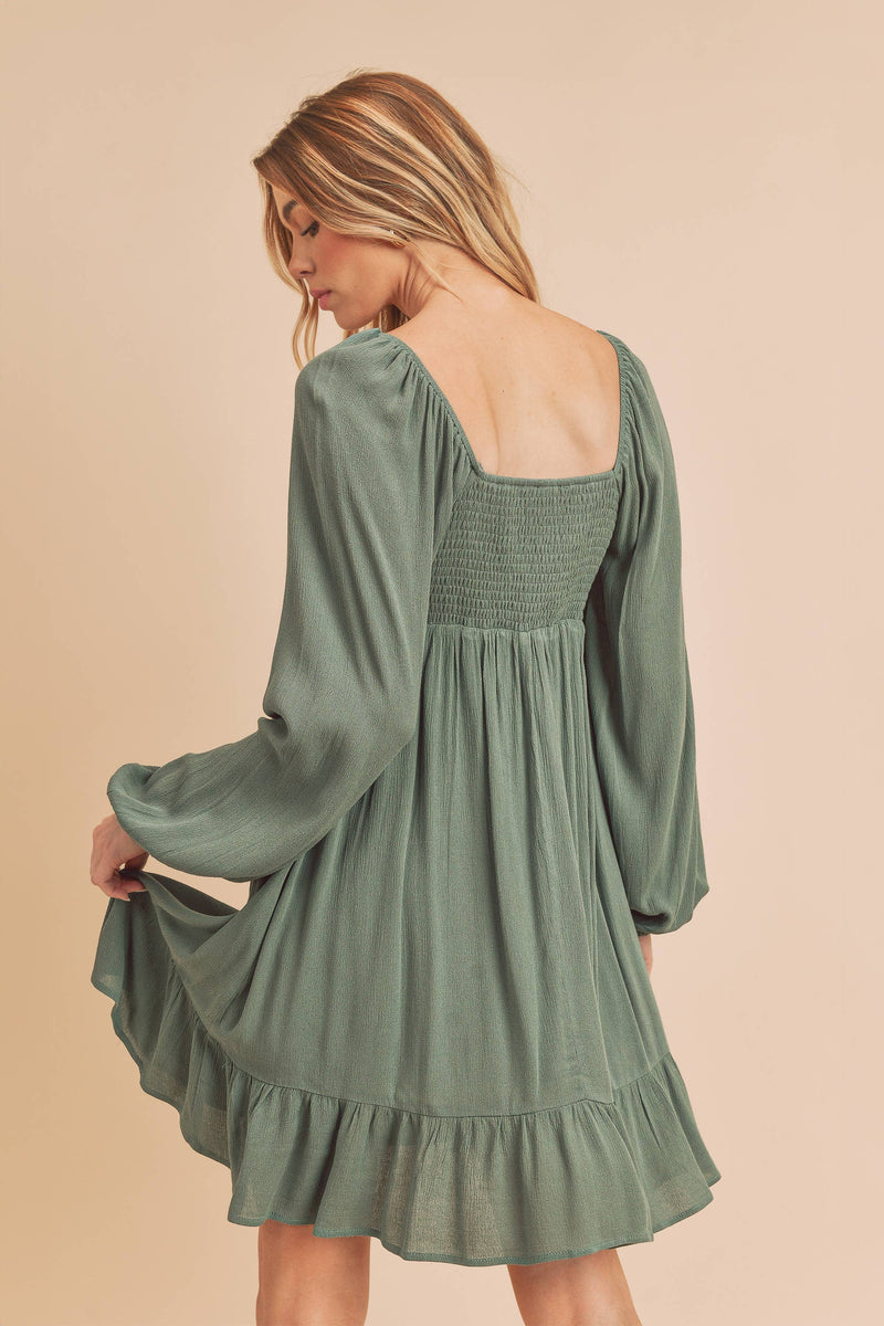 426AK Taya Dress: Eucalyptus Dress