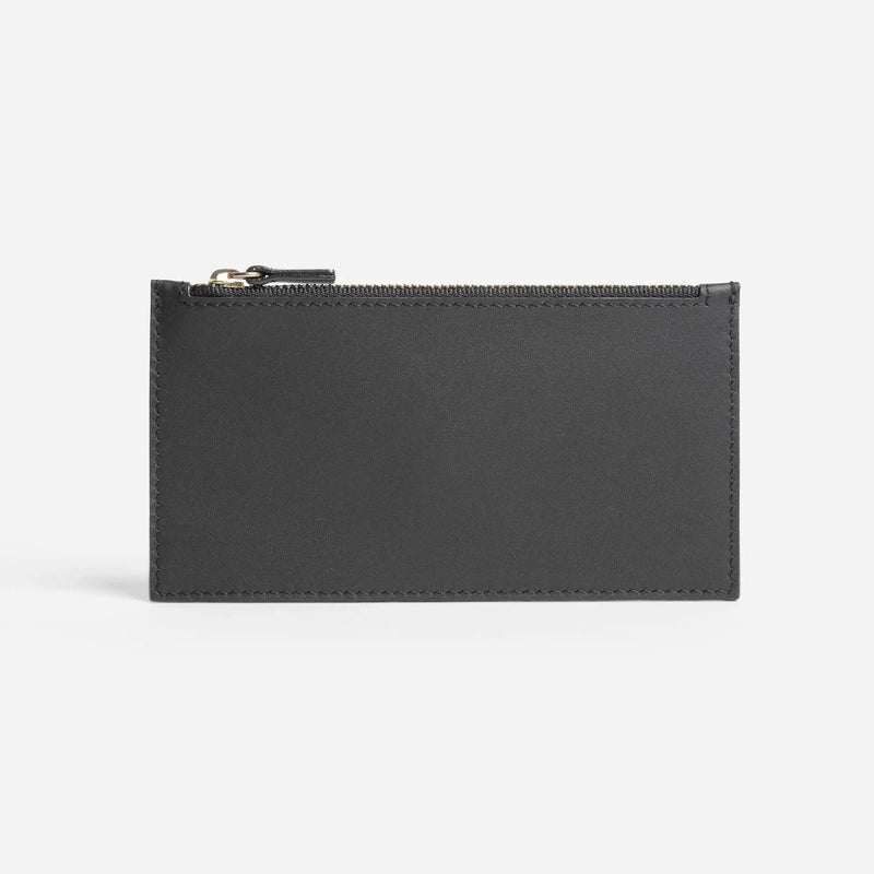The Backstage Zipper Pouch - Black