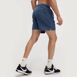 Man Fitness With Back Pockets Breathable Sport Shorts