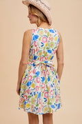 BOLD PRINT BUTTON DOWN MINI: MULTI