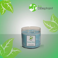 Scented Candle-Homemade  Himalaya Bamboo Blue